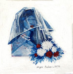 07 Negar Fadaei 20.20 cm Acrylic on Canvas 2021 297x300 - The Memory Remains | Negar Fadaei - The Memory Remains | Negar Fadaei