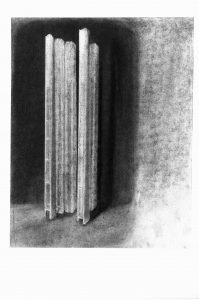 19 Mehrab Ramezani 20.30 cm Charcol on Paper 2021 199x300 - čəč - čəč