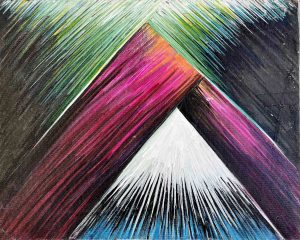 39 Omid Masoumi 30.24 cm Mixed Media on Canvas 2020 300x240 - Scent of Simple Triangel | Omid Masoumi - Scent of Simple Triangel | Omid Masoumi