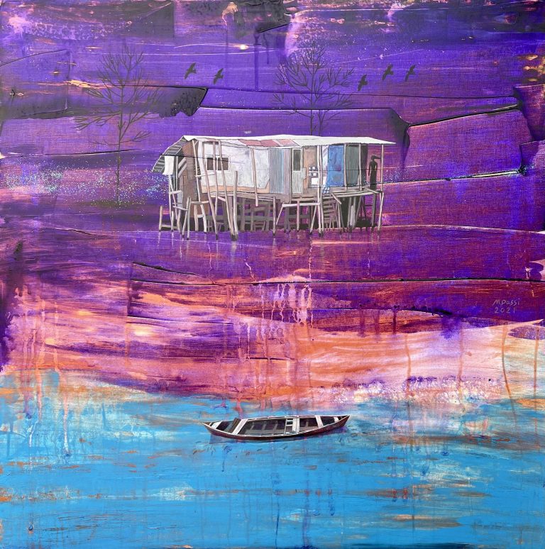 01 Mahnaz Pasikhani 90.90 cm Mixed Media on canvas 2021 768x774 - Group Exhibition | Svistok | Mahnaz Pasikhani - Group Exhibition | Svistok | Mahnaz Pasikhani