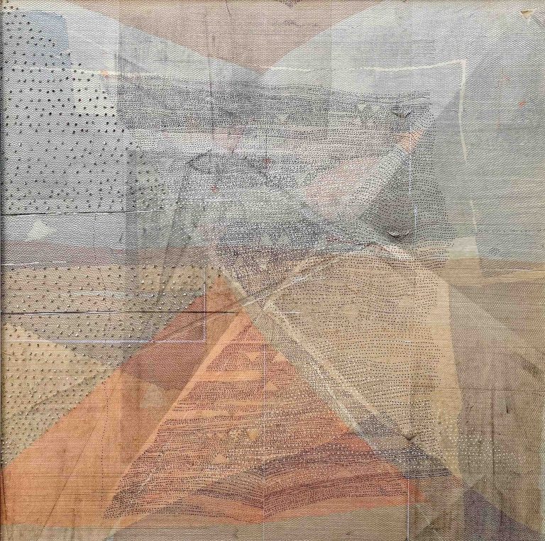 01 Solaleh Abdolpanah 100.100 cm mixed media on wood 2021 768x763 - Group Exhibition | Svistok | Solaleh abdolpanah - Group Exhibition | Svistok | Solaleh abdolpanah
