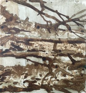 16 Abolhasan Mohamadrezai 13.5.12.5 Cm Watercolor on Cardboard 279x300 - Within a Massive Aura  | Abolhasan Mohamadrezai - Within a Massive Aura  | Abolhasan Mohamadrezai