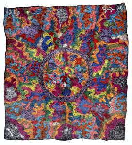 21 Tajsar Jafari 80.70 Cm Sewing on Fabric 2016 272x300 - Cotton Garden | Tajsar Jafari - Cotton Garden | Tajsar Jafari