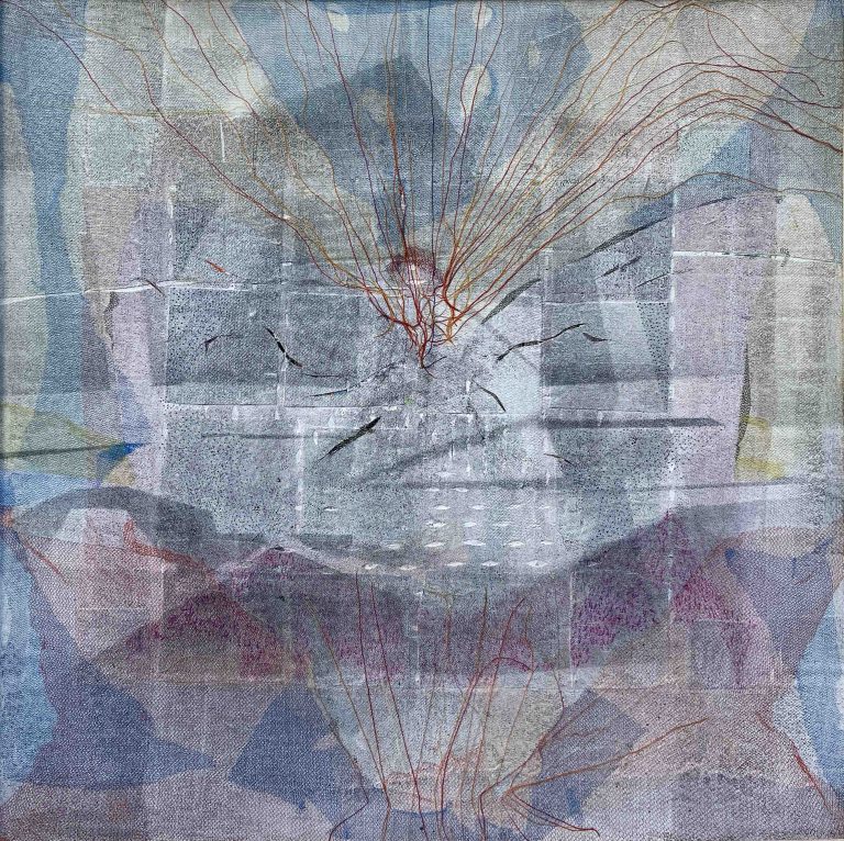 03 Solaleh Abdolpanah 93.5.93.5 cm mixed media on wood 2021 768x766 - Chance - Chance