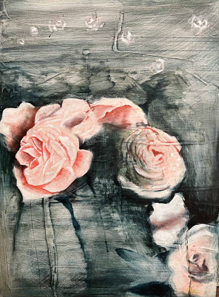 01 Alireza Chalipa 50.70 Cm Mixed Media on Cardboard 2020 768x1041 - Group Exhibition | Ten Days Like Flower 2 | Alireza Chalipa - Group Exhibition | Ten Days Like Flower 2 | Alireza Chalipa