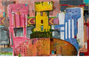 07 Mohammad Akhoondi Armaki Acrylic and Collage on Canvas 110.175 Cm 2025 1 300x194 - Gallop in Stillness  | Mohammad Akhoondi Armaki - Gallop in Stillness  | Mohammad Akhoondi Armaki