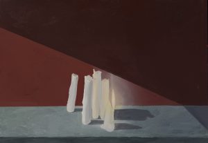 08 Mehrab Ramezani 69.5.100 Cm Acrylic on Canvas 2025 300x207 - Sailors Never Go to Sea Alone  | Mehrab Ramezani - Sailors Never Go to Sea Alone  | Mehrab Ramezani