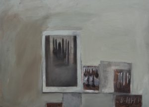 09 Mehrab Ramezani 49.69 Cm Mixed Media on Panel 2023 300x215 - Sailors Never Go to Sea Alone  | Mehrab Ramezani - Sailors Never Go to Sea Alone  | Mehrab Ramezani
