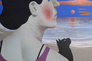 01 Faezeh Baharlou Untitled 100.150 Cm Acrylic on Canvas 2025 1 300x198 - Flesh and Salt | Faezeh Baharlou - Flesh and Salt | Faezeh Baharlou