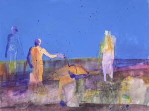 02 Heval Tazhandareh 77.102 Cm Acrylic on Canvas 2020 300x223 - Flesh and Salt | Heval Tazhandareh - Flesh and Salt | Heval Tazhandareh