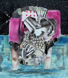 Mehrdad Jafari Untitled 102.90 Cm Acrylic on Canvas 2023 260x300 - Flesh and Salt | Mehrdad Jafari - Flesh and Salt | Mehrdad Jafari
