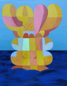 Milad Nikoo 119.5.95 Cm Acrylic on Canvas 2025 236x300 - Flesh and Salt | Milad Nikoo - Flesh and Salt | Milad Nikoo