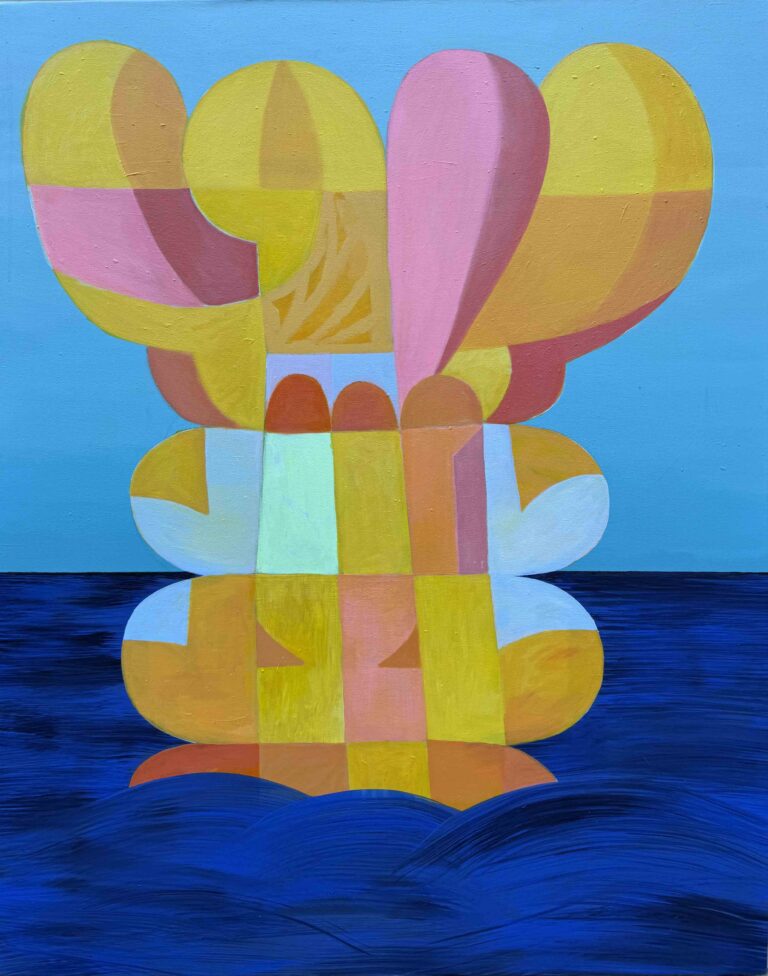 Milad Nikoo 119.5.95 Cm Acrylic on Canvas 2025 768x976 - Flesh and Salt | Group Exhibition | Milad Nikoo - Flesh and Salt | Group Exhibition | Milad Nikoo