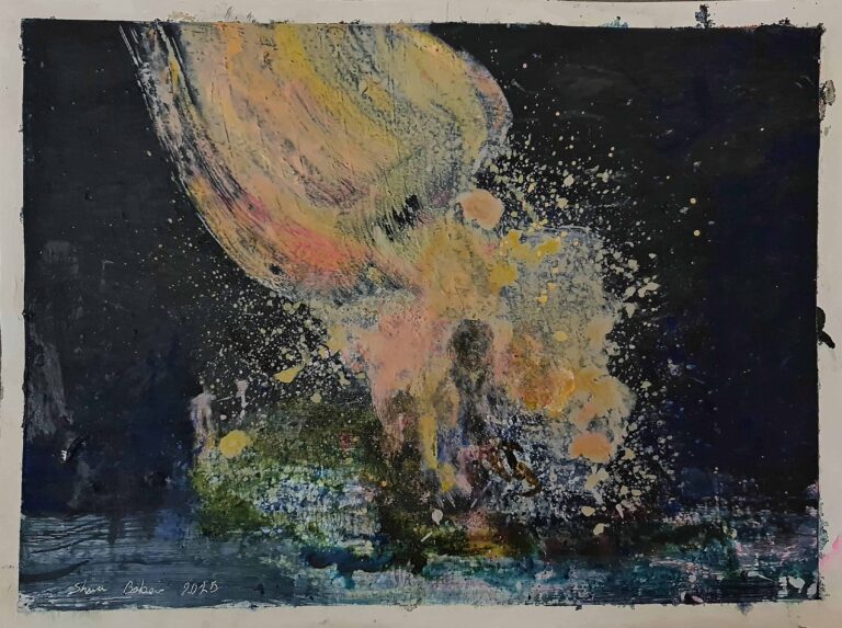 01 Shiva Babaei Acrylic on Cardboard 24.32 Cm 2025 768x573 - Home - Home