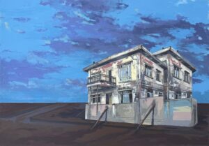 08 Zahra Amiryeganeh 70.100 Cm Acrylic on Cardboard 2023 300x209 - Observatory | Zahra Amiryeganeh - Observatory | Zahra Amiryeganeh