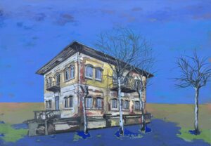 09 Zahra Amiryeganeh 70.100 Cm Acrylic on Cardboard 2024 300x208 - Observatory | Zahra Amiryeganeh - Observatory | Zahra Amiryeganeh