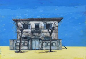 10 Zahra Amiryeganeh 70.100 Cm Acrylic on Cardboard 2024 300x208 - Observatory | Zahra Amiryeganeh - Observatory | Zahra Amiryeganeh