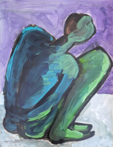 Horses and Men | Ebrahim Yaghmaei 15 Ebrahim Yaghmaei 66.51 Cm Acrylic on Cardboard 2009 231x300 - Horses and Men | Ebrahim Yaghmaei - Horses and Men | Ebrahim Yaghmaei