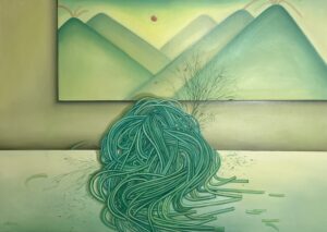 Choom Outside - The Off-Space Project No. 03 01 Yasaman Ataei Untitled 120.170 Cm Oil on Canvas 2025 1 300x213 - Choom Outside - The Off-Space Project No. 03 - Choom Outside - The Off-Space Project No. 03