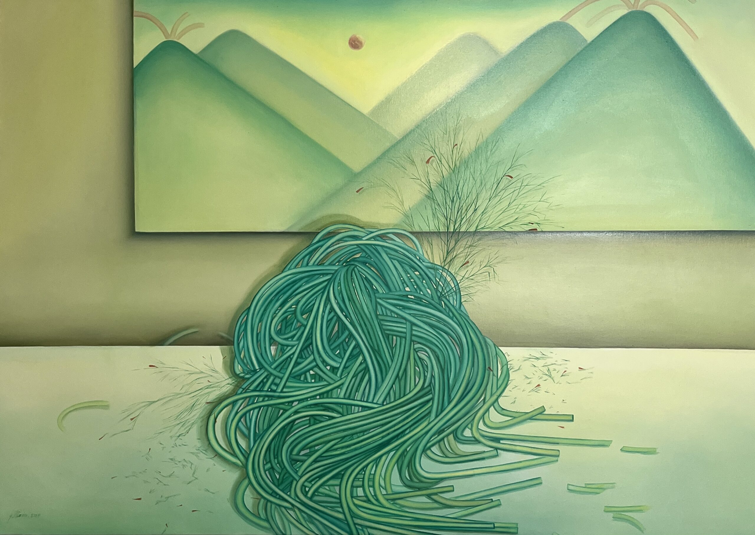 Choom Outside - The Off-Space Project No. 03 01 Yasaman Ataei Untitled 120.170 Cm Oil on Canvas 2025 scaled - Choom Outside - The Off-Space Project No. 03 - Choom Outside - The Off-Space Project No. 03