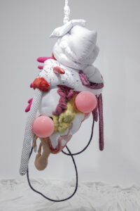 01 Alireza Gholami From A Meeting In A Parallel Universe Series Mixed Media on Fabric 230.130.100 Cm 2025 1 200x300 - A Meeting in a Parallel Universe | Alireza Qolami - A Meeting in a Parallel Universe | Alireza Qolami