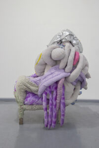 04 Alireza Gholami From A Meeting In A Parallel Universe Series Mixed Media on Fabric 110.100.90 Cm 2025 200x300 - A Meeting in a Parallel Universe | Alireza Qolami - A Meeting in a Parallel Universe | Alireza Qolami