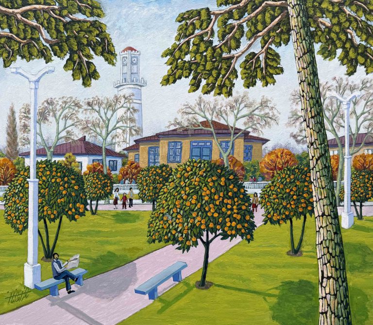 Naser Ramzani From Passing Tomorrowless Series Acrylic on Canvas 70.80 Cm 2026 768x670 - Home - Home