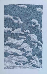 Navid Javadi from Columnless series 61.36.5 Cm Ink on Paper 2025 194x300 - Interval | Navid Javadi - Interval | Navid Javadi