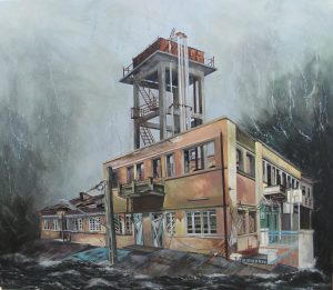 Zahra Amiryeganeh From The Past Is Not Even Past 130.150 Cm Acrylic on Canvas 2018 300x261 - Interval | Zahra Amiryeganeh - Interval | Zahra Amiryeganeh