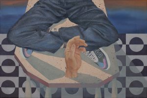 01 Mobina Fallah What Remains Mixed Media on Canvas 60.90 Cm 2026 300x200 - Anatomy of Rupture |  Mobina Fallah - Anatomy of Rupture |  Mobina Fallah