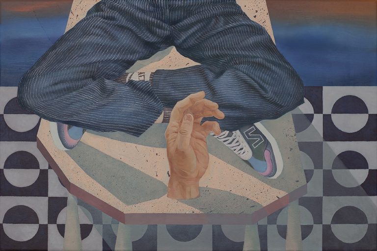 01 Mobina Fallah What Remains Mixed Media on Canvas 60.90 Cm 2026 768x512 - Home - Home